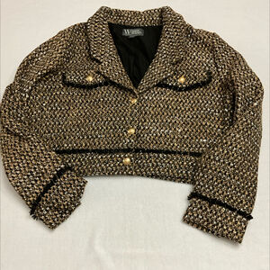 Worthington (NWOT)-Jason Bolden Tweed Cropped Jacket